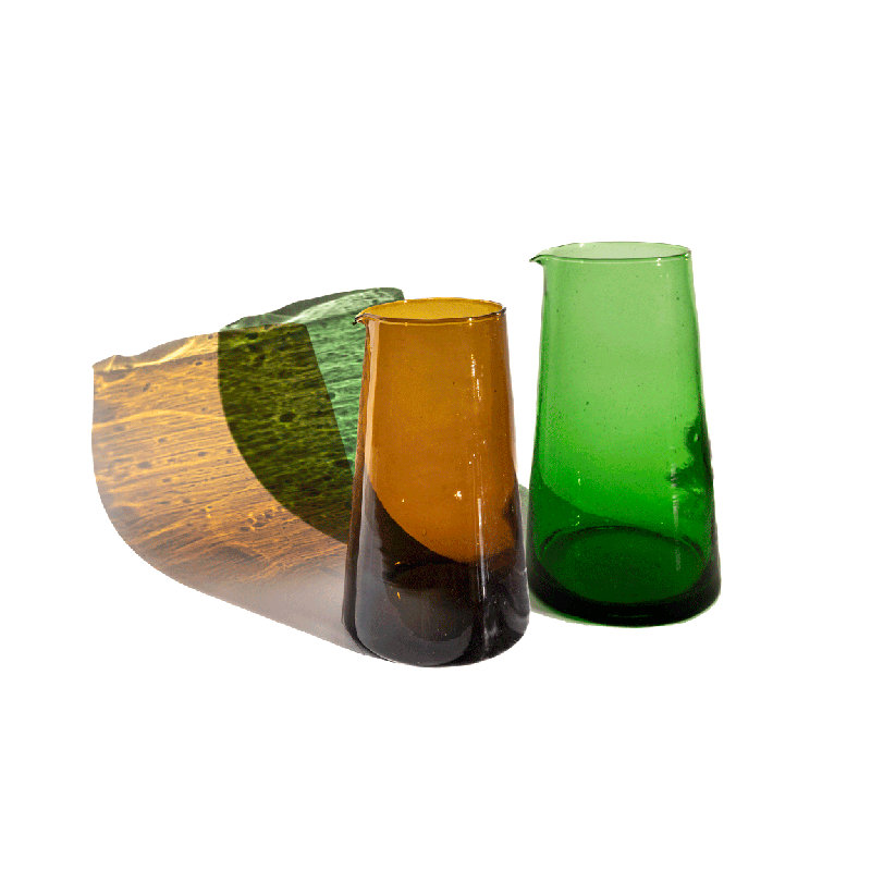 Carafe effilée, 70.5oz, Clair