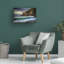 Art mural sur toile tendue - "Autumn Morning on Boulder Beach" par Rick Berk pour décoration de salon, de chambre à coucher ou de bureau - 22 x 32