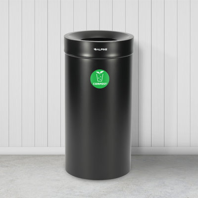 27 Gallon Stainless Steel Compost Can