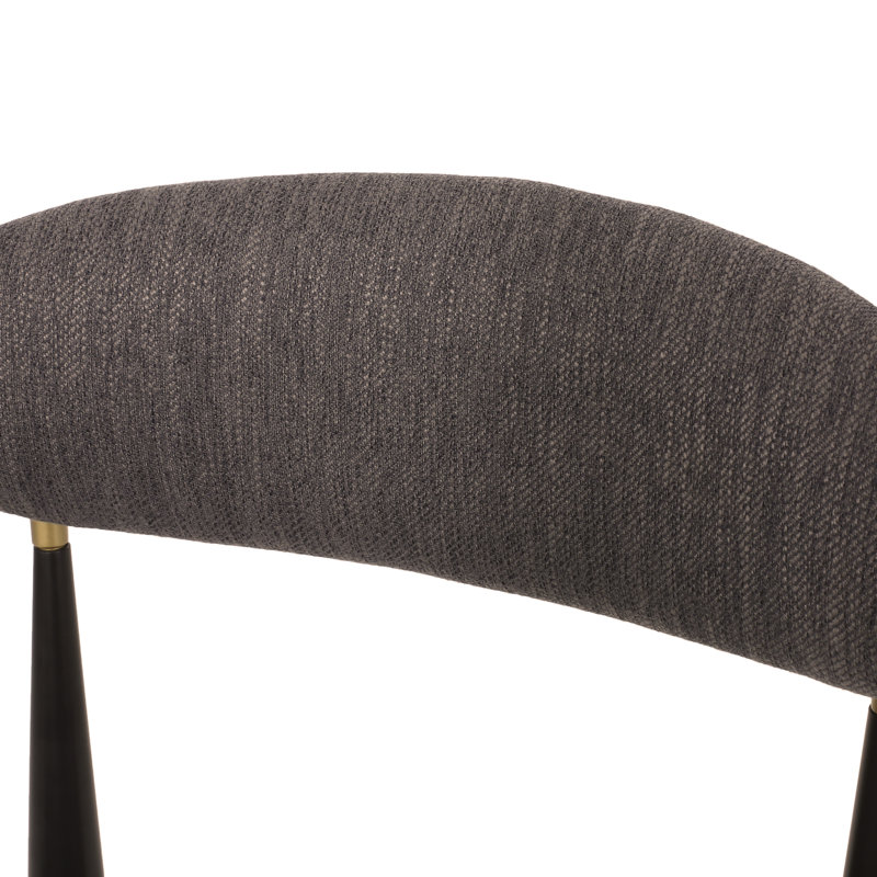 Tabouret de bar (ensemble de 2), Gris, Noir