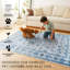 Tapis avec envers antidérapant Lerik Blue-916622863