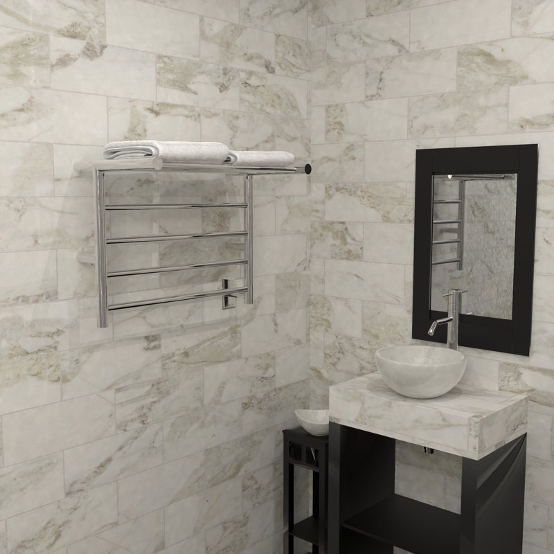 Radiant Shelf Towel Warmer, Polished