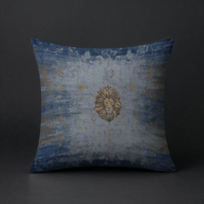 Modern Contemporary Indoor and Outdoor Throw Pillow