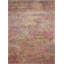 Tapis bleu / rose / brun touffeté à la main Nyssa-19342971