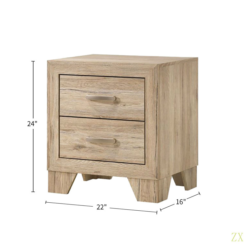 Table de chevet 2 tiroirs PB