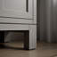 Ensemble de meuble-lavabo mural simple 47 po avec plateau en bois massif Quo-91943357