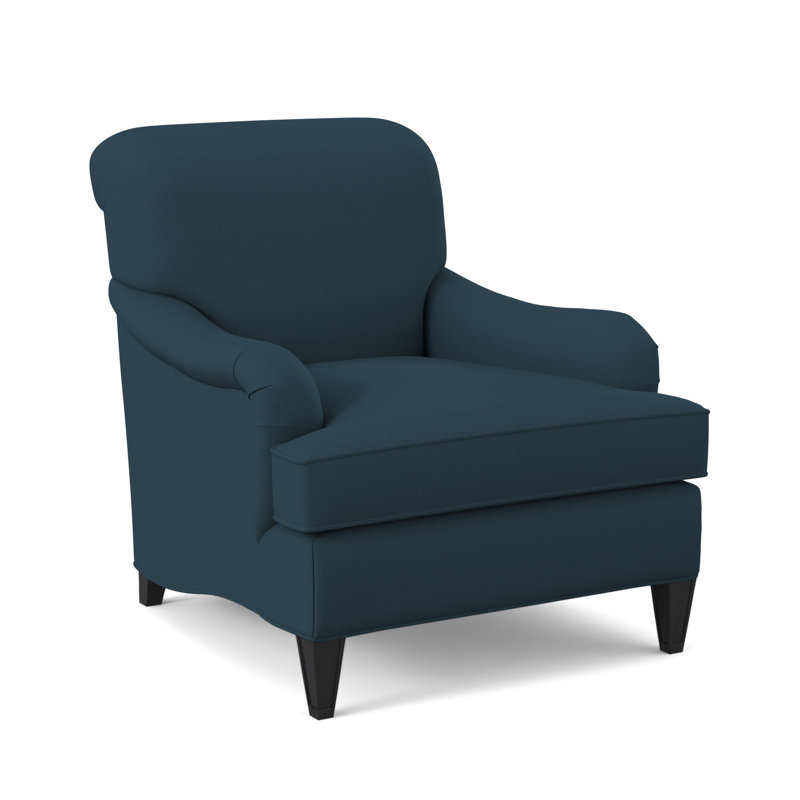 Bristol Upholstered Armchair, Espresso, Margaret Lagoon