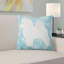 Coussin intérieur/extérieur en flocons d’hiver-32011225