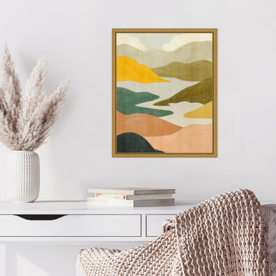 Canyon Oasis I by Grace Popp Framed Canvas Wall Art Print