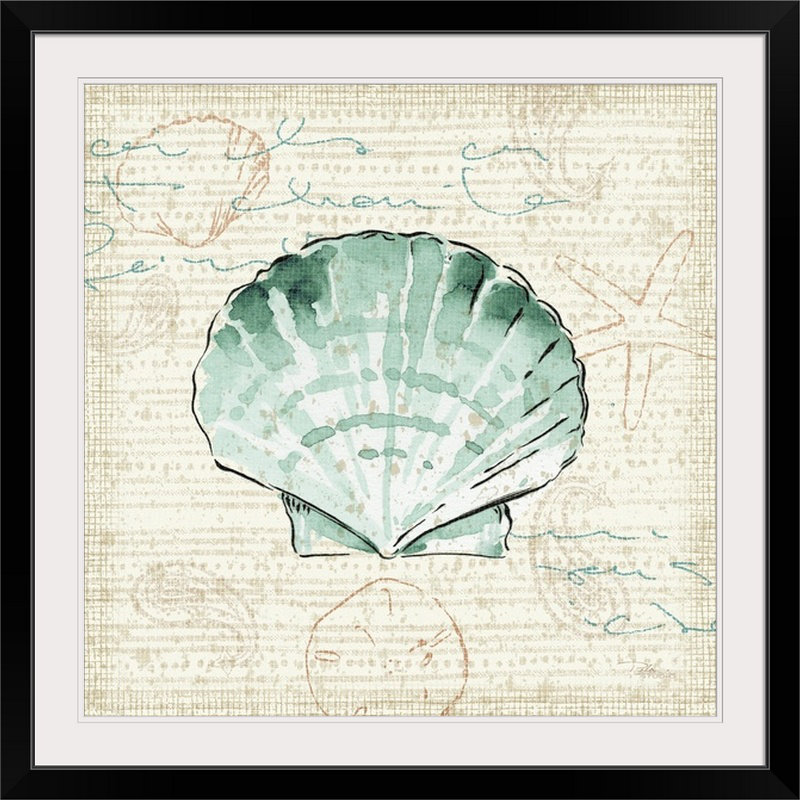 « ii », impression Ocean Print, H 35 po x l 35 po x P 1,5 po, Toile