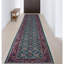 Royal One-of-a-Kind Runner 2'6" X 10' Runner Wool Area Rug in Blue/Green/Red