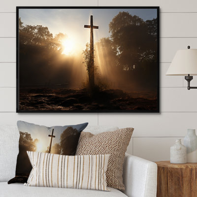 " Religious Cross Healing Light "