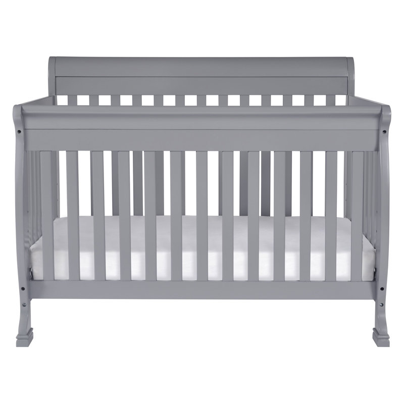 Lit de bébé convertible 4-en-1 Kalani, Gris