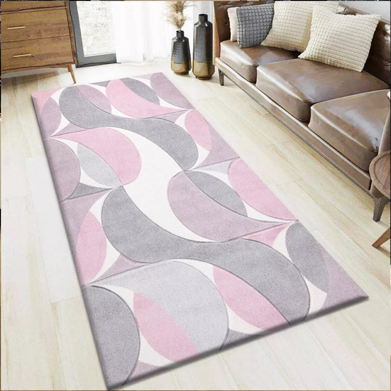 Modern Large Area Rugs Living Room Bedroom Carpet Hallway Runner Rug Floor Mats, Runner 60 x 220cm