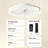 Makaiyla  20" Indoor Crystal Ceiling Fan with Light and Remote & App Control-802247661