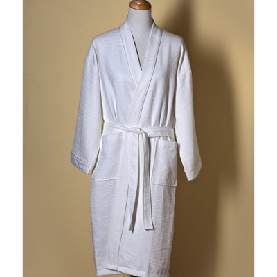 100% Cotton Sateen Gender Neutral Above Knee Bathrobe with Pockets and Hood for Kids