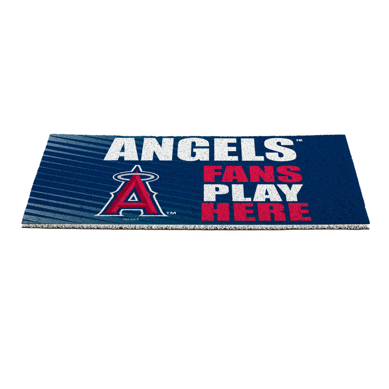 Tapis en PVC Los Angeles Angels Fan, 28 po x 16 po