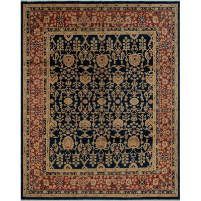 Tibbs One-of-a-Kind 8'1" X 9'10" 2010s Wool Area Rug in