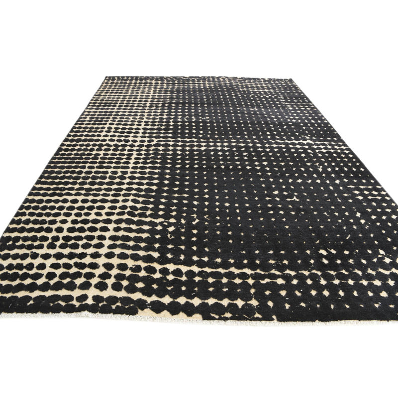 Tapis noir 9x12 Pham