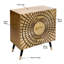 Commode 3 tiroirs en laiton