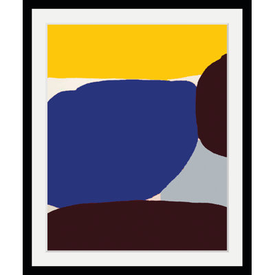 'compartments' Framed Graphic Art