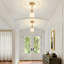Bette 1-Light Modern Crystal Single Pendant Light With Adjustable Height-374363680