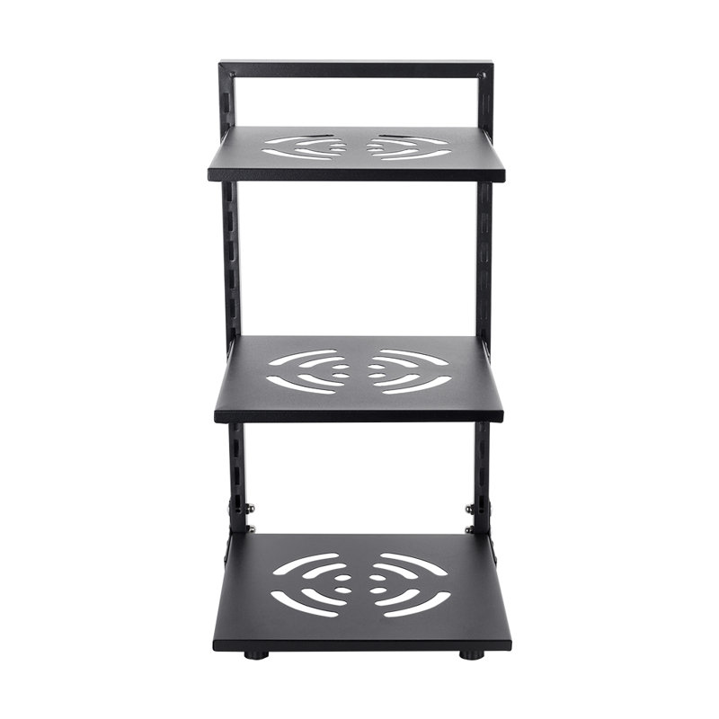 Carbon Steel Rectangle Countertop / Cabinet Pot Rack, 43cm H x 27cm W x 23cm D