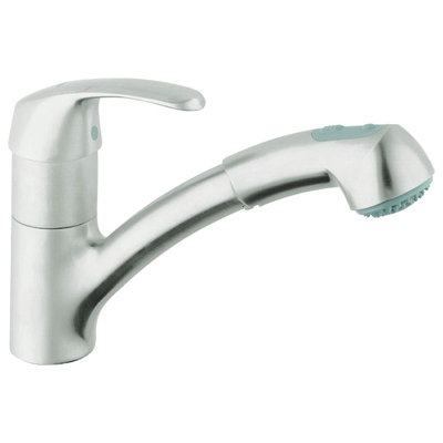 Alira® Single Handle Single Hole Standard Kitchen Faucet with Dual Spray and SilkMove®