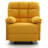 Modern Yellow Padded Arm Recliner-118705465