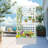 Metal Planter Box with Trellis Planter Trellis for Climbing Plants Vegetable Vines-475584803-475584801