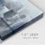 Toile tendue avec châssis Cityscape in Blues-957561029