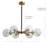 Claudio 6 - Light Sputnik Sphere Chandelier-44772481-44772482