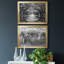 Oak Alley Reflection - reproduction de photo sur toile encadrée-871903081-871903086-872136517