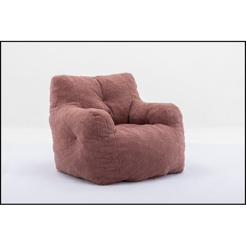Fauteuil à billes en tissu confortable pour une détente ultime et un décor élégant