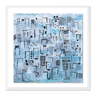 Rainy Weekend Print by Melanie Biehle