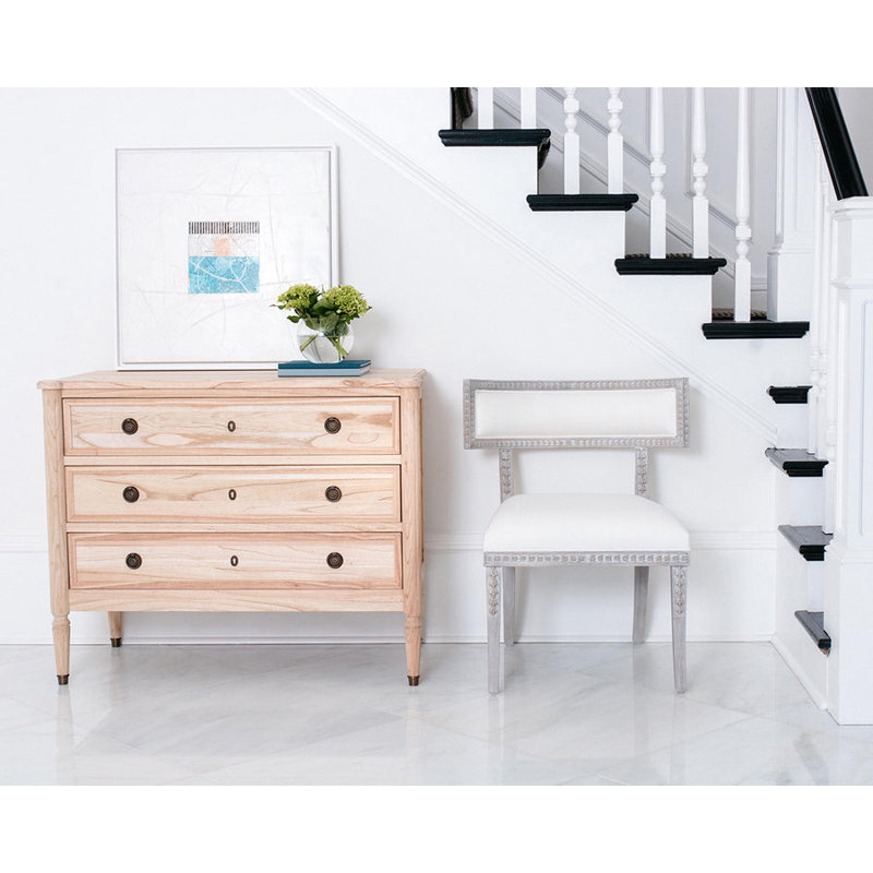 Louie XVI 3 - Drawer Solid Wood Dresser