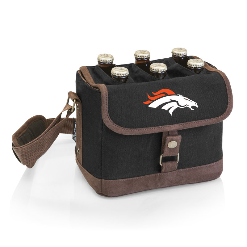 Picnic Time Picnic Tote Bag Cooler in Green, Denver Broncos