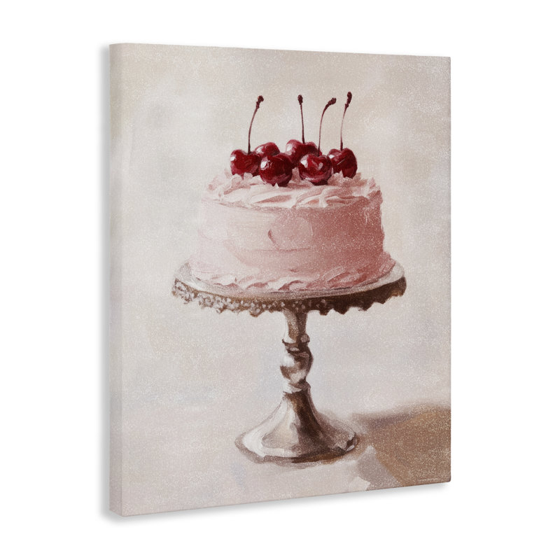 Toile Cherry Cake Delight, design par Svetlana Aleynikova, H 20 po x l 16 po
