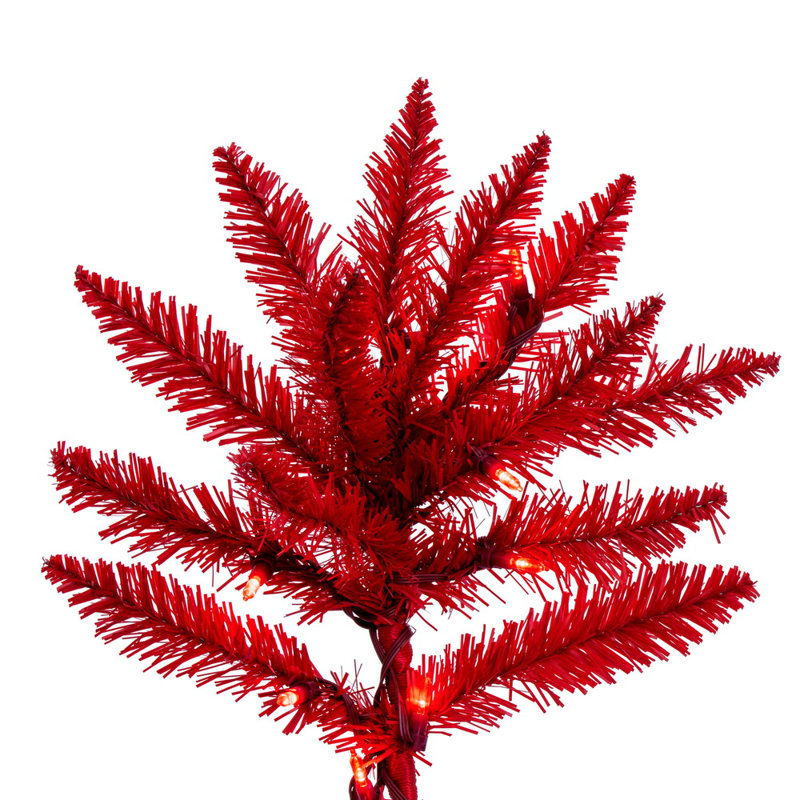 Giesecke 7.5' H Lighted Artificial Pine Christmas Tree