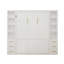 Lits pour grand lit peu encombrants avec rangement latéral, fabrication en MDF, style moderne