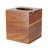Square Tissue Cover Box in Acacia Wood