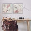 «Abstract White Poppies», ensemble de 2 giclées par Lanie Loreth-298617077-298617078
