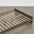 Farmhouse High Headboard Wood Platform Bed-368227451-368227444
