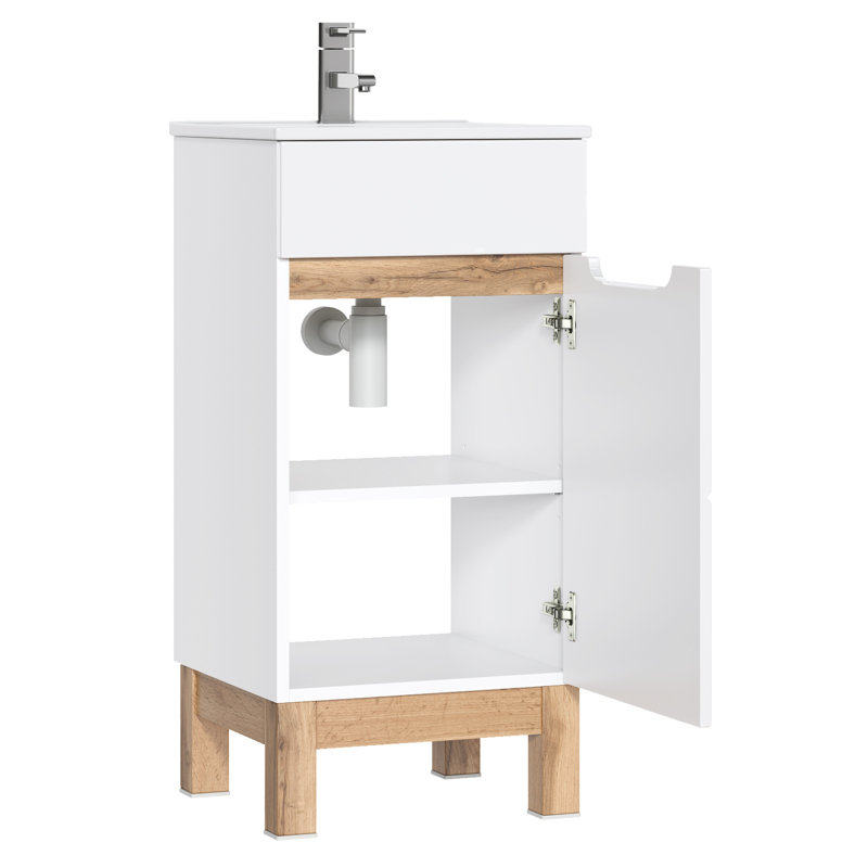 Indiah 400mm Single Bathroom Vanity with Basin