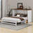 Leshun Queen Murphy Bed Chest With Charging Station And Large Drawer