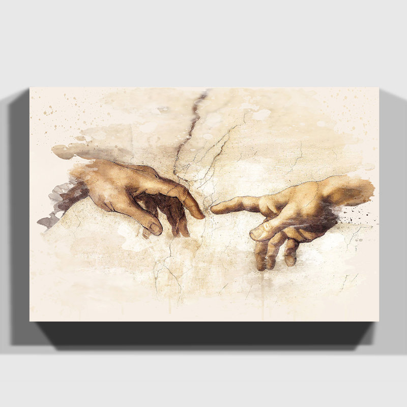 Michelangelo - Wrapped Canvas Painting, 40cm H x 60cm W