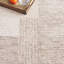 Tapis ivoire / beige en laine / coton touffeté à la main Sigrith-98674037