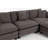 Modern 3Seats With Ottoman 114.17"Sectional Sofa With Waist Pillows-24470548