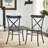 Aliha 4 - Person Solid Wood Top Pedestal Dining Set-702220612