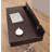 Honn Steel Writing Desk with Built-In Electrical Outlet